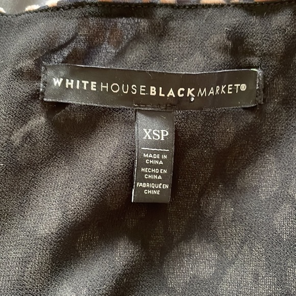 WHBM Velvet Leopard Blouse - Picture 4 of 5